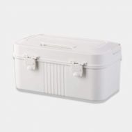 Jinxin-Boxes Large Medical Kit Large-Capacity Multi-Layer Medicine Storage Box First Aid Kit, Boxed Bottle Can Be Loaded (Color : White)