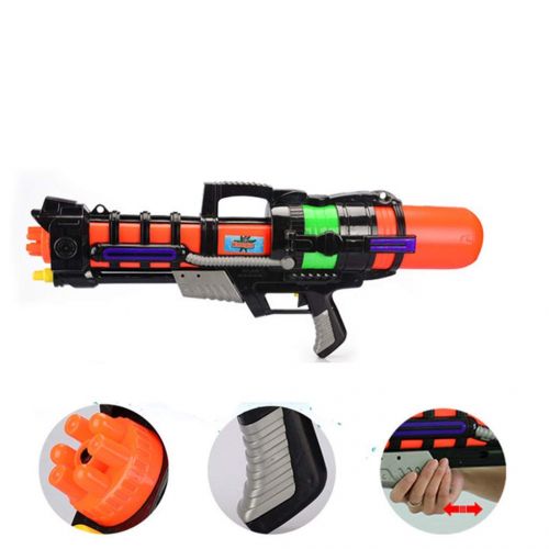  Jkbfyt jkbfyt Water Blasters,918 Summer Pulling Type Super Soaker High Pressure Water Gun Light Weight Beach Play Water Battle Children Interactive Toy Gun with Pump 600ML