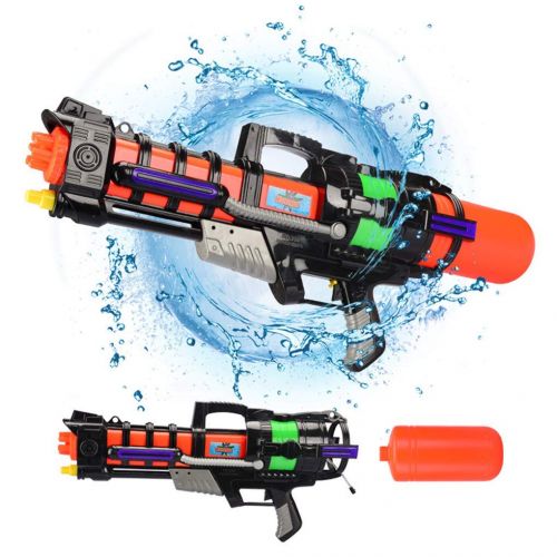  Jkbfyt jkbfyt Water Blasters,918 Summer Pulling Type Super Soaker High Pressure Water Gun Light Weight Beach Play Water Battle Children Interactive Toy Gun with Pump 600ML