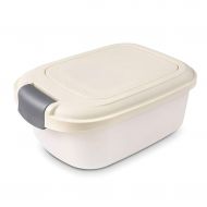 Jlxl Pet Dry Food Storage， Dog Feed Bin Container Moisture Proof Cat Animal Bird Seeds Storage Box Tub（Cream）