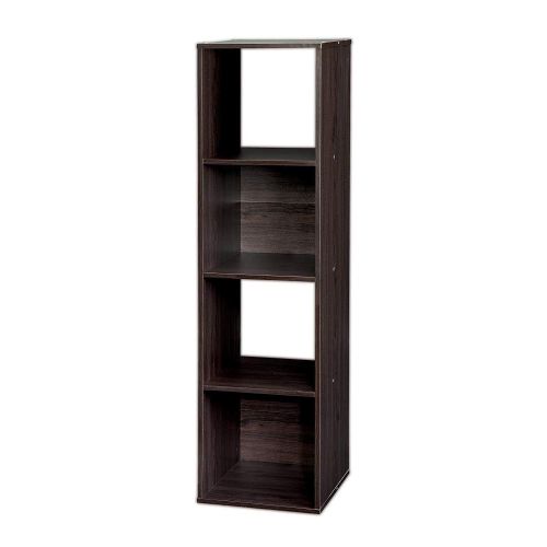  Jnwd Cubeicals Organizer 4 Cube Bin Shelf Open Storage Compartment Modern Minimal Style Decorative Bookcase Shelving Unit Ideal for Home Livng Room Office & e-Book by jn.widetrade.