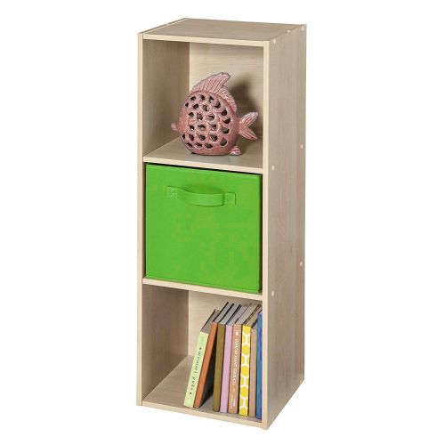  Jnwd Cubeicals Organizer 3 Cube Bin Shelf Open Storage Compartment Modern Minimal Style Decorative Bookcase Shelving Unit Ideal for Home Livng Room Office & e-Book by jn.widetrade.