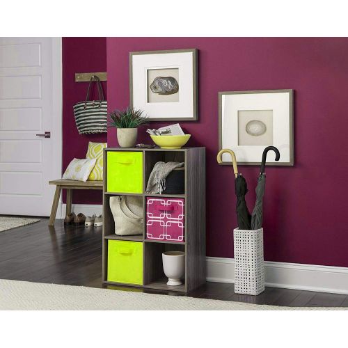  Jnwd Cubeicals Organizer 6 Cube Bin Shelf Open Storage Compartment Modern Minimal Style Decorative Bookcase Shelving Unit Ideal for Home Livng Room Office & e-Book by jn.widetrade.