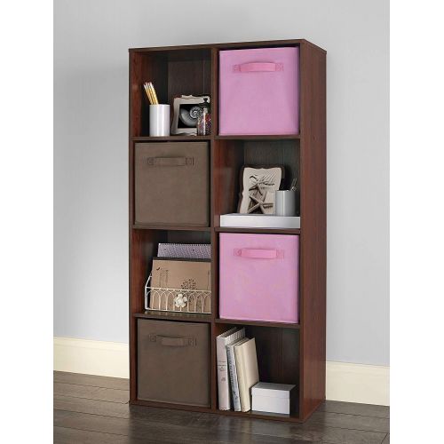  Jnwd Cubeicals Organizer 8 Cube Bin Shelf Open Storage Compartment Modern Minimal Style Decorative Bookcase Shelving Unit Ideal for Home Livng Room Office & e-Book by jn.widetrade.