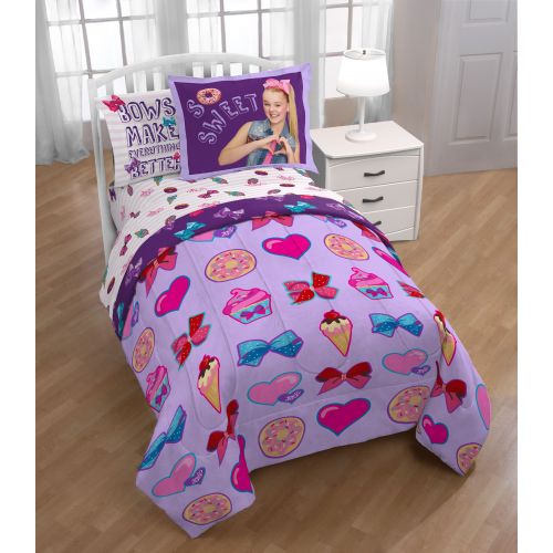  Nickelodeon JoJo Siwa Sweet Life Full 4 Piece Sheet Set