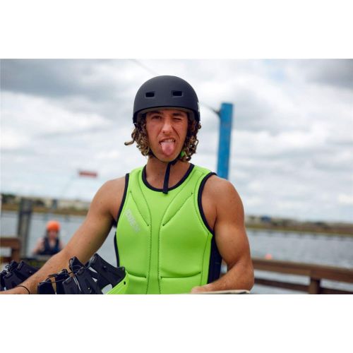  Jobe Base Wake Helmet Helm Wakeboard Kite Surf Wassersporthelm Blue