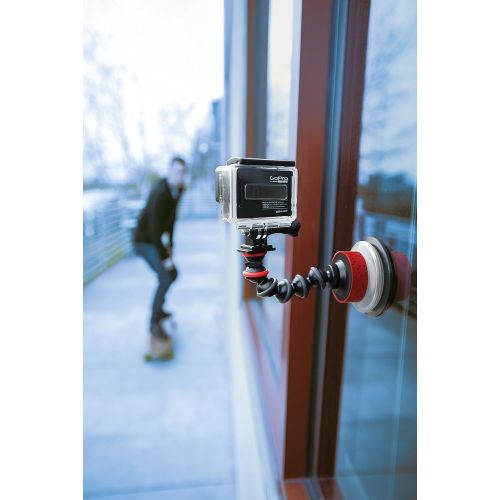  Joby Suction Cup und Locking Arm (Saugnapfhalterung fuer Action Cams) schwarz