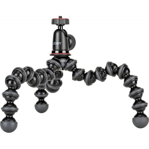  Joby JB01503 GorillaPod 1k Kit. Compact Tripod 1k Stand and Ballhead 1k for Compact Mirrorless Cameras or Devices up to 1k (2.2lbs). Black/Charcoal.