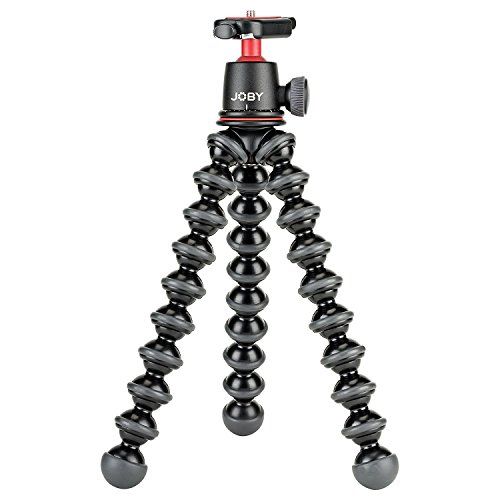  Joby GorillaPod 3K Flexible Mini-Tripod with Ball Head Kit, with A Bonus ZAYKiR Phone Adapter