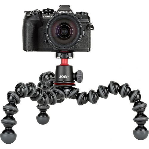  Joby GorillaPod 3K Flexible Mini-Tripod with Ball Head Kit, with A Bonus ZAYKiR Phone Adapter