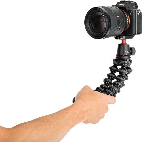  Joby GorillaPod 3K Flexible Mini-Tripod with Ball Head Kit, with A Bonus ZAYKiR Phone Adapter