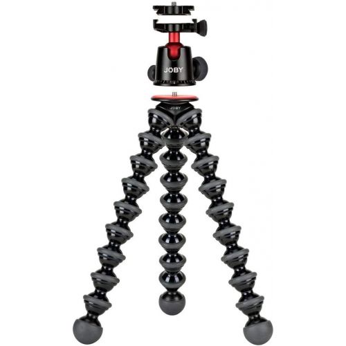  Joby GorillaPod 5K Kit + Rig Upgrade, Professional Tripod Stand with Ball Head for DSLR or Mirrorless Cameras with Lens (up to 11lbs/5kg) Black/Charcoal Bundle with 64GB SD Card, C