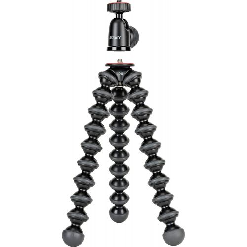  Joby JB01503 GorillaPod 1k Kit. Compact Tripod 1k Stand and Ballhead 1k for Compact Mirrorless Cameras or Devices up to 1k (2.2lbs). Black/Charcoal.