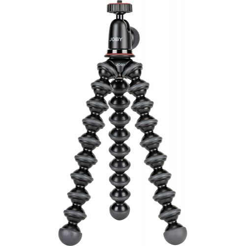  Joby JB01503 GorillaPod 1k Kit. Compact Tripod 1k Stand and Ballhead 1k for Compact Mirrorless Cameras or Devices up to 1k (2.2lbs). Black/Charcoal.