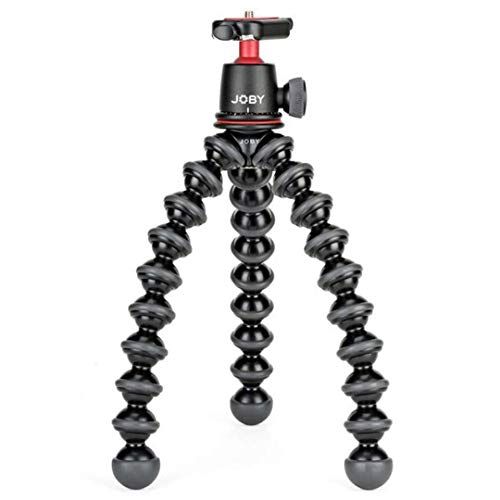  Joby JB01507 GorillaPod 3K Kit. Compact Tripod 3K Stand and Ballhead 3K for Compact Mirrorless Cameras or Devices up to 3K (6.6lbs). Black/Charcoal.