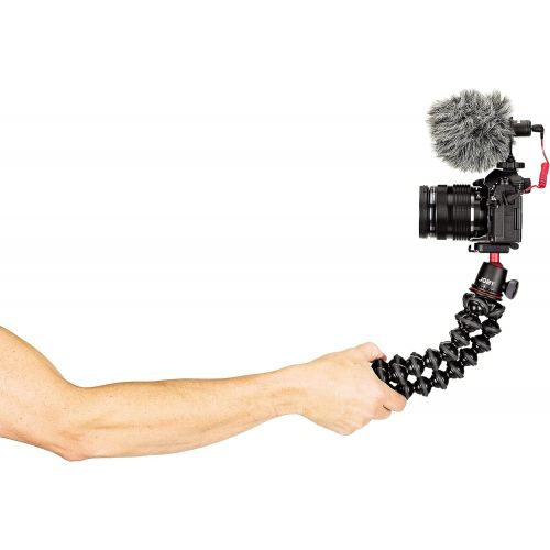  Joby JB01507 GorillaPod 3K Kit. Compact Tripod 3K Stand and Ballhead 3K for Compact Mirrorless Cameras or Devices up to 3K (6.6lbs). Black/Charcoal.