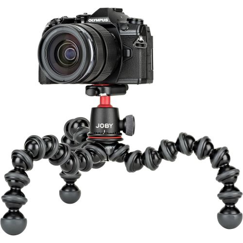  Joby JB01507 GorillaPod 3K Kit. Compact Tripod 3K Stand and Ballhead 3K for Compact Mirrorless Cameras or Devices up to 3K (6.6lbs). Black/Charcoal.