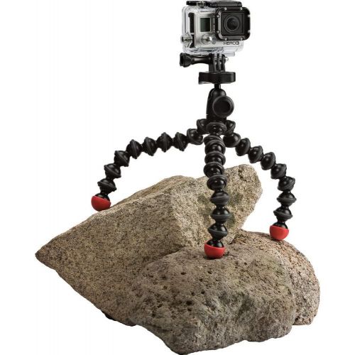  JOBY GorillaPod Action Video Tripod (Black and Red)- A Strong, Flexible, Lightweight Tripod for GoPro HERO6 Black, GoPro HERO5 Black, GoPro HERO5 Session, Contour and Sony Action C