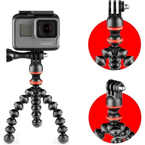  Joby JB01571-BWW GorillaPod Starter Kit, Flexible Mini Tripod with Universal Smartphone Clamp, GoPro and Torch Mount Up to 325 g Payload