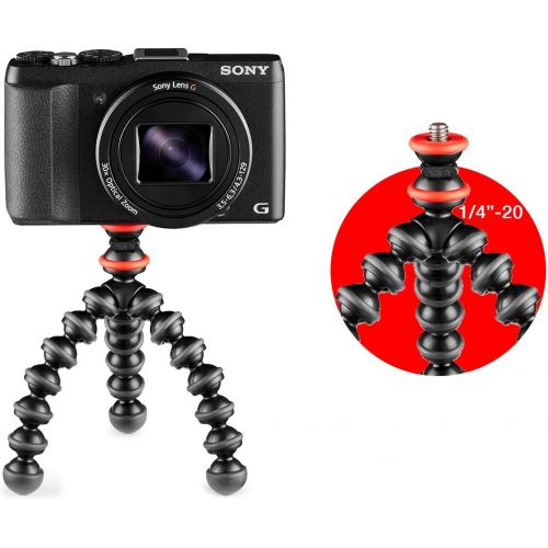  Joby JB01571-BWW GorillaPod Starter Kit, Flexible Mini Tripod with Universal Smartphone Clamp, GoPro and Torch Mount Up to 325 g Payload