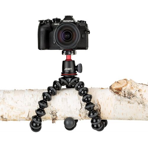  [아마존베스트]Joby JB01507 GorillaPod 3K Kit. Compact Tripod 3K Stand and Ballhead 3K for Compact Mirrorless Cameras or Devices up to 3K (6.6lbs). Black/Charcoal.