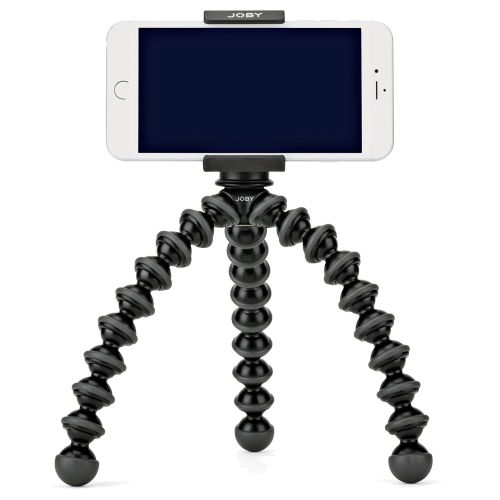  Joby GripTight GorillaPod Stand PRO: Premium Clamping Mount and Tripod with Universal Smartphone Compatibility for iPhone SE to iPhone 8 Plus, Google Pixel, Samsung Galaxy S8 and More