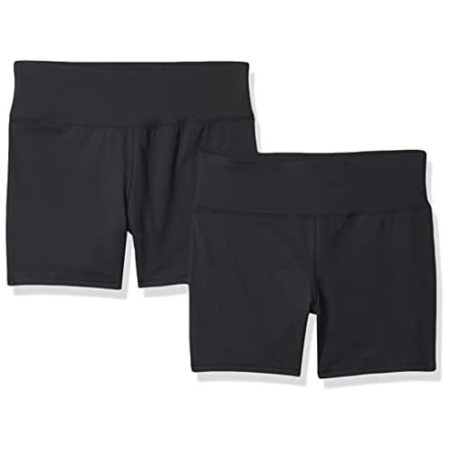  Jockey Womens 2 Pack Performance High Waist Bike Short