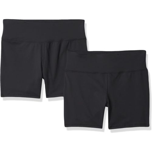  Jockey Womens 2 Pack Performance High Waist Bike Short