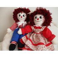 JodisDolls Handmade Raggedy Ann & Andy Dolls