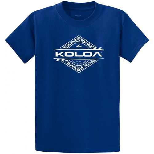  Joe's USA Koloa Surf Diamond Thruster Logo Heavy Cotton T Shirts in Regular,Big & Tall