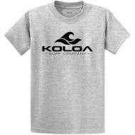 Joe Koloa Surf Co Wave Logo 50/50 Cotton Poly Blend T-Shirts in Regular, Big & Tall