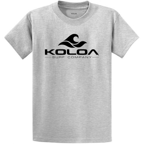  Joe Koloa Surf Co Wave Logo 50/50 Cotton Poly Blend T-Shirts in Regular, Big & Tall
