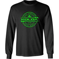 Joes USA Koloa Surf Long Sleeve Thruster Logo Heavy Cotton T-Shirts. Regular, Big & Tall