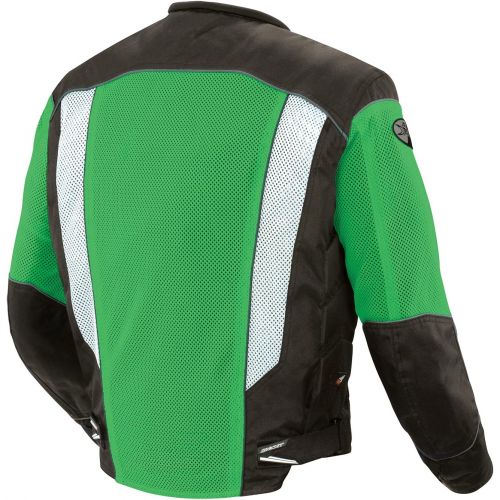  Joe Rocket 851-4414 Phoenix 5.0 Mens Mesh Riding Jacket (Green, Large)