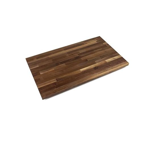  John Boos WALKCT-BL3625-V Blended Walnut Counter Top with Varnique Finish, 1.5