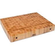 John Boos Block CCB3024 Classic Collection Maple Wood End Grain Chopping Block, 30 Inches x 24 Inches x 4 Inches