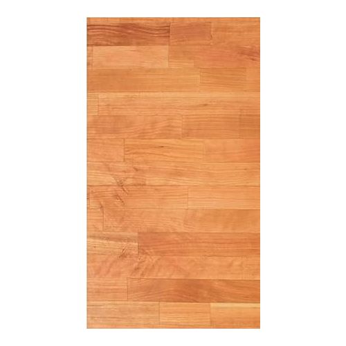  John Boos CHYKCT-BL3025-O Finger Jointed Cherry Wood Rails Kitchen Island Butcher Block Cutting Board Counter Top with Oil Finish, 30