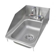 John Boos PB-DISINK101405-P-SSLR Deck Mount Pro-Bowl Drop-in Hand Sink, 14