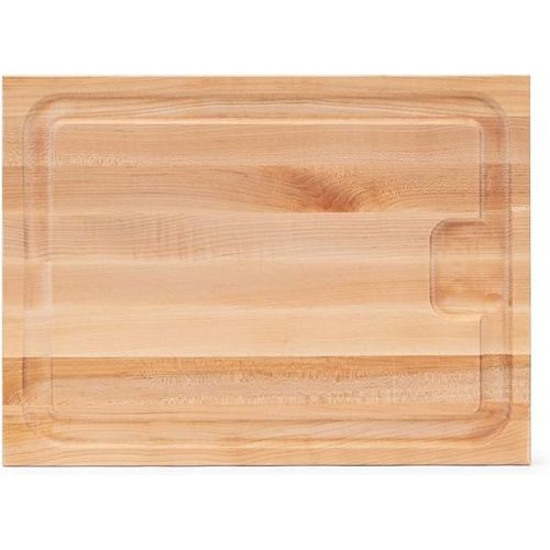  John Boos Boos Board AuJus Series Large Reversible Wood Cutting Board with Juice Groove, 1-Inch Thickness, 20