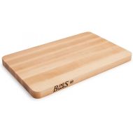 John Boos Chop-N-Slice Maple Wood Cutting Board for Kitchen Prep, 1