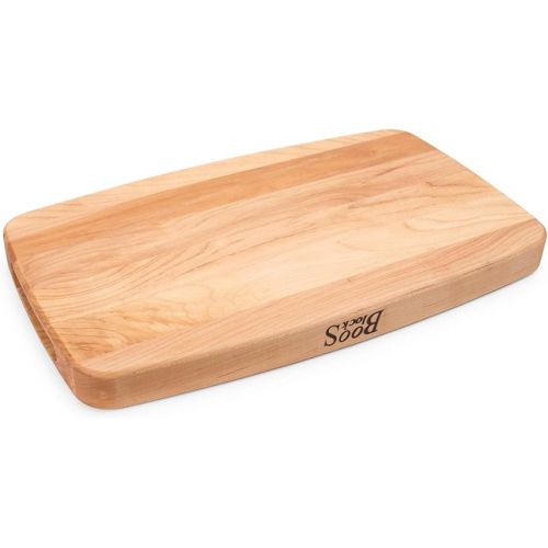  John Boos Boos Block CB Series Large Reversible Wood Cutting Board with Juice Groove, 1.5-Inch Thickness, 18