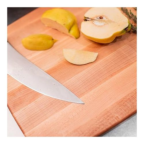  John Boos Boos Block CB Series Large Reversible Wood Cutting Board with Juice Groove, 1.5-Inch Thickness, 18