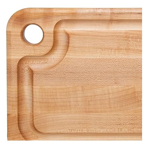  John Boos Boos Block Prestige Series Large Reversible Wood Cutting Board, 1 1/4-Inch Thickness, 16