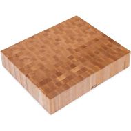 John Boos Large Maple Wood Cutting Board for Kitchen Prep and Charcuterie, 30 x 24 Inches, Non-Reversible End Grain Boos Block with Oil Finish