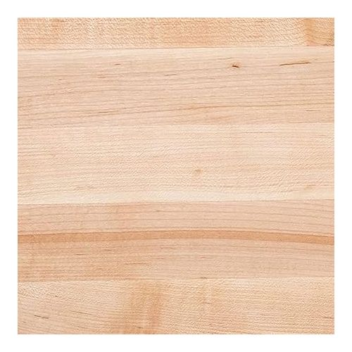  John Boos Large Maple Wood Cutting Board for Kitchen Prep and Charcuterie, 15” x 15” x 1.75