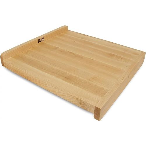  John Boos Maple Wood Cutting Board for Kitchen Prep, 17.75