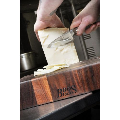  John Boos Maple Wood End Grain Reversible Butcher Block Cutting Board, 20x 15 x 2.25 Inches