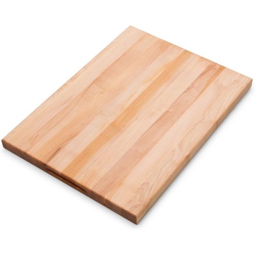  John Boos Block R02 Maple Wood Edge Grain Reversible Cutting Board, 24 Inches x 18 Inches x 1.5 Inches