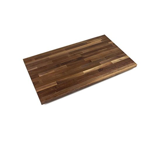  John Boos WALKCT BL3025 O Blended Walnut Counter Top with Oil Finish, 1.5 Thickness, 30 x 25