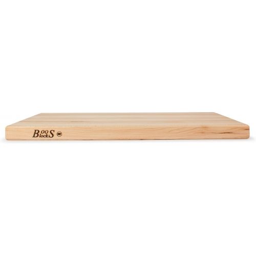  John Boos Block R02 Maple Wood Edge Grain Reversible Cutting Board, 24 Inches x 18 Inches x 1.5 Inches